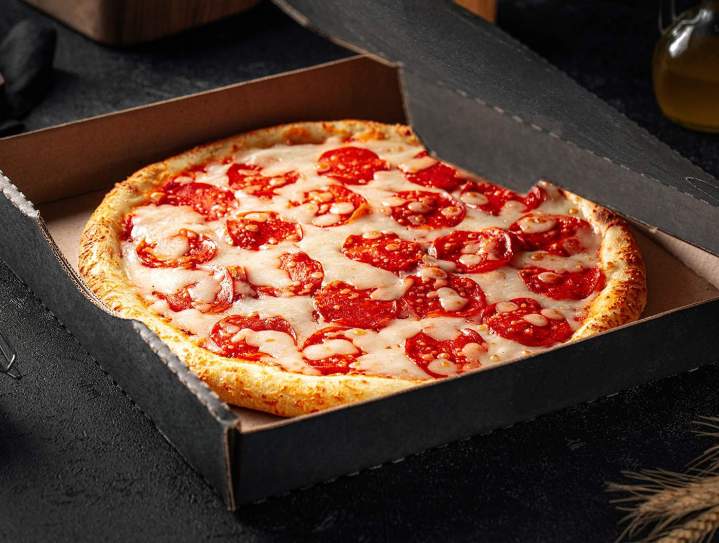 Pizza zum Mitnehmen Crots