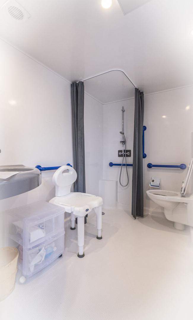 Bathroom in the Crots cottage